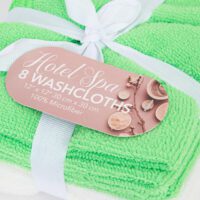 8-Pack Hotel Spa Washcloths