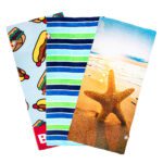 Fiber Reactive Beach Towels - Curacao, 36x72