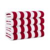 California Cabana Towels - Red, 15 lbs/dz, 30x70