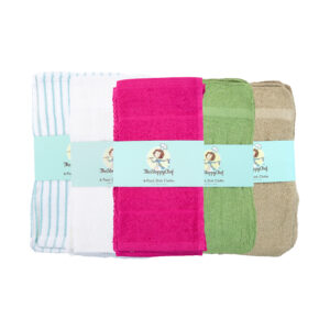 Campbell Ramsay Washcloth Sets, 6-Pack Sets, Cotton, 12x12 in