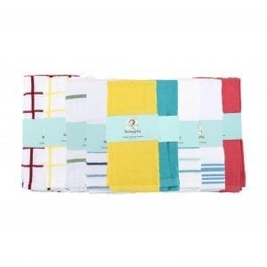 Campbell Ramsay Washcloth Sets, 6-Pack Sets, Cotton, 12x12 in