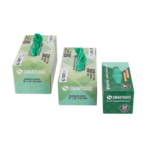 SmartRags 12×12 Microfiber Cloths