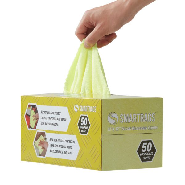 SmartRags 12×12 Microfiber Cloths