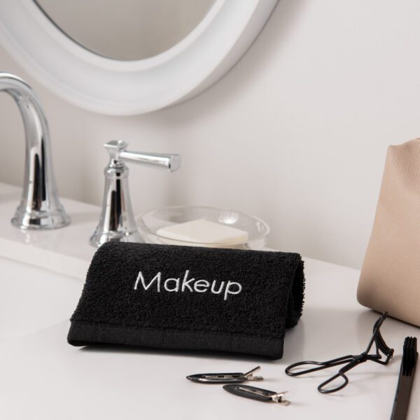 Terry Embroidered Makeup Towels