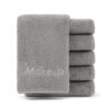 3-Pack Coral Fleece Makeup Removal Washcloths - Grey, 13x13