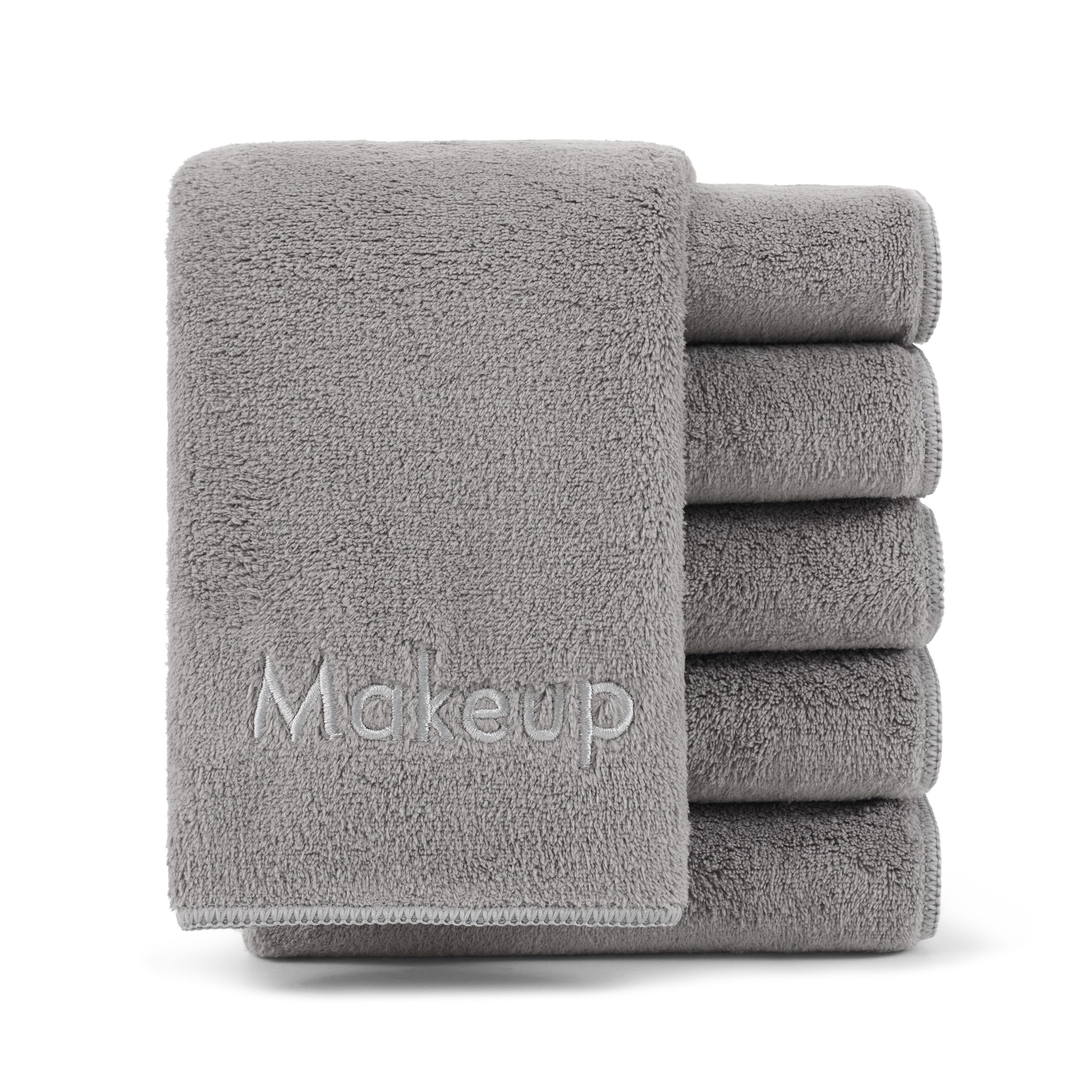 3-Pack Coral Fleece Makeup Removal Washcloths - Arkwright Home