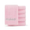 3-Pack Coral Fleece Makeup Removal Washcloths - Pink, 13x13