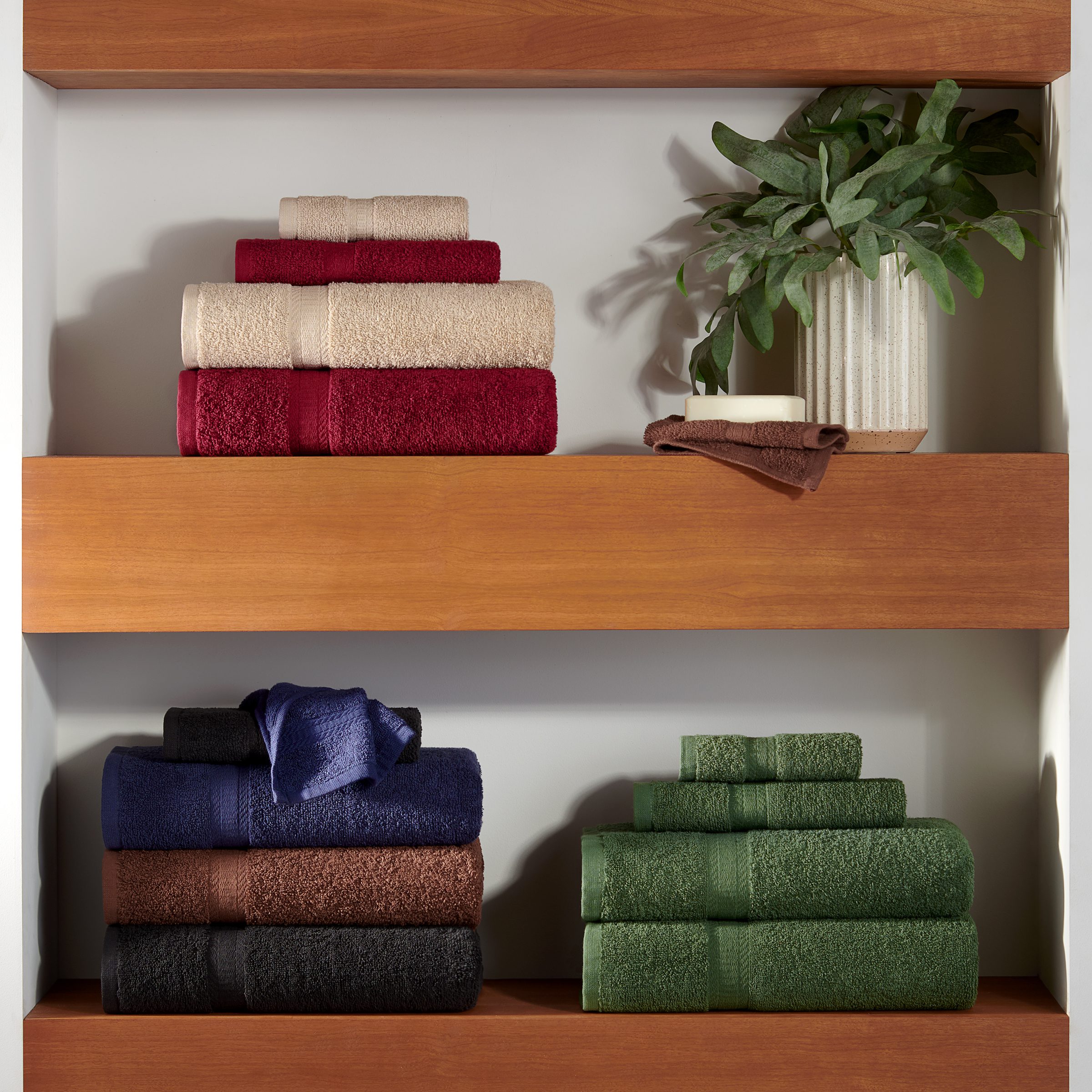 True Color Bath & Hand Towels, Wholesale Cotton Towels