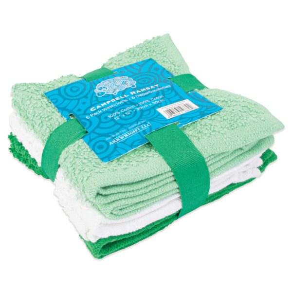 6-Pack Campbell Ramsay Washcloths