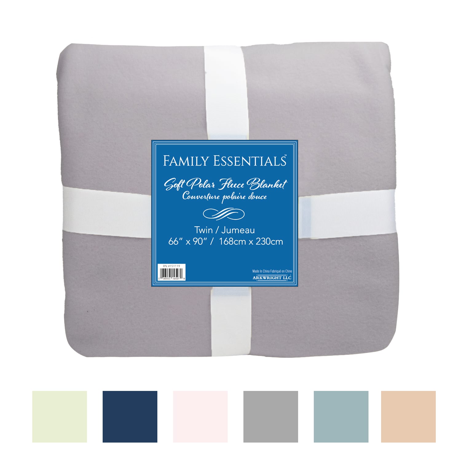Family Essentials Soft Polar Fleece Blankets Arkwright Home