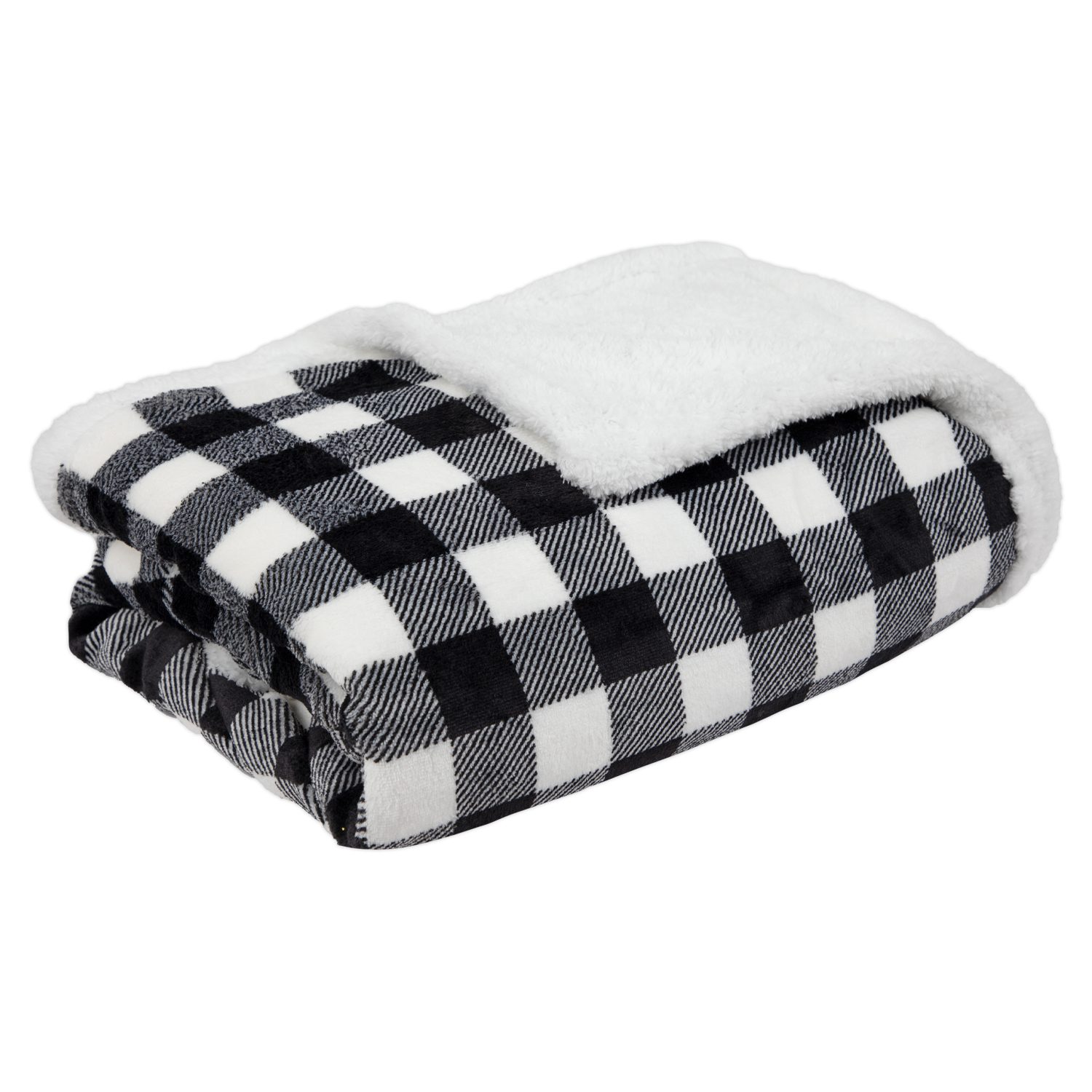 Arkwright Case of 144 Buffalo Plaid Kitchen Towels, 20 x 30, Black & White