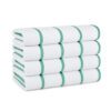 Las Rayas Resort Towel - Green, 30x60