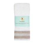 The Sloppy Chef Premier Cotton 6-Pack Kitchen Towels - DMTAN_PACKAGE