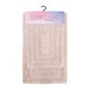 Spa Lux Rug Collection - Solids, Rose Smoke, 4th, 17x23/20x30