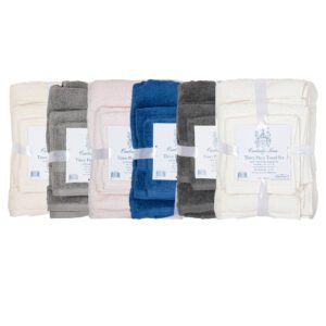 3-Piece Cambridge Linen Towel Sets