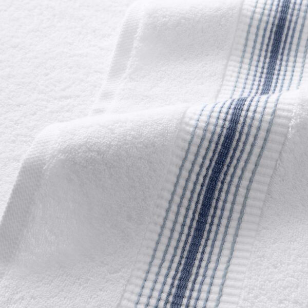 Striped Trim Hand Towel