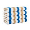 Cabo Cabana Towels - Royal Blue /Cafe Ole