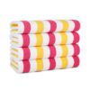 Cabo Cabana Towels - Raspberry/Mango