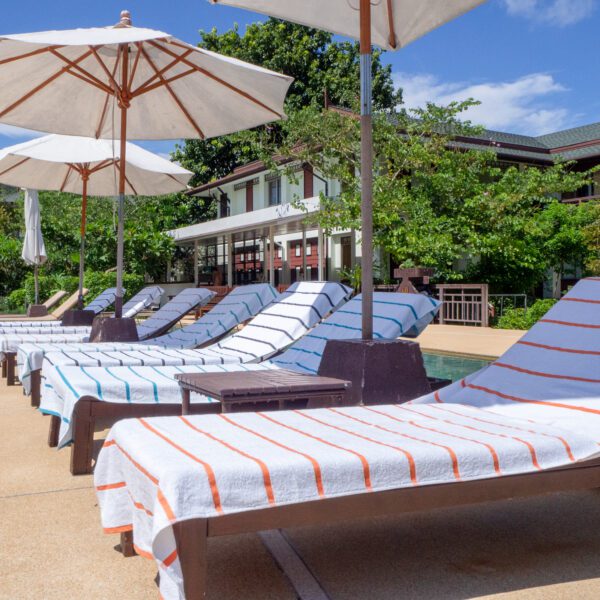 Las Rayas Chaise Lounge Cover Two Pack