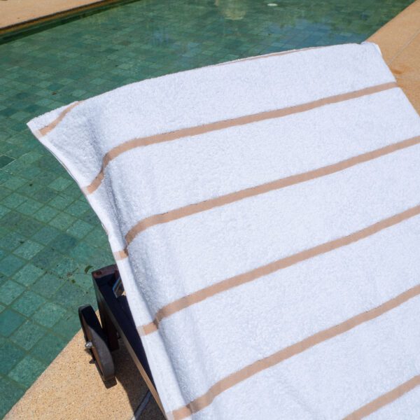 Las Rayas Chaise Lounge Cover Two Pack