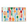 New Sloppy Chef Printed Nylon Rugs - Cutlery, 18x30