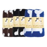 Perro & Gato Pet Blankets - 40x56, Bones