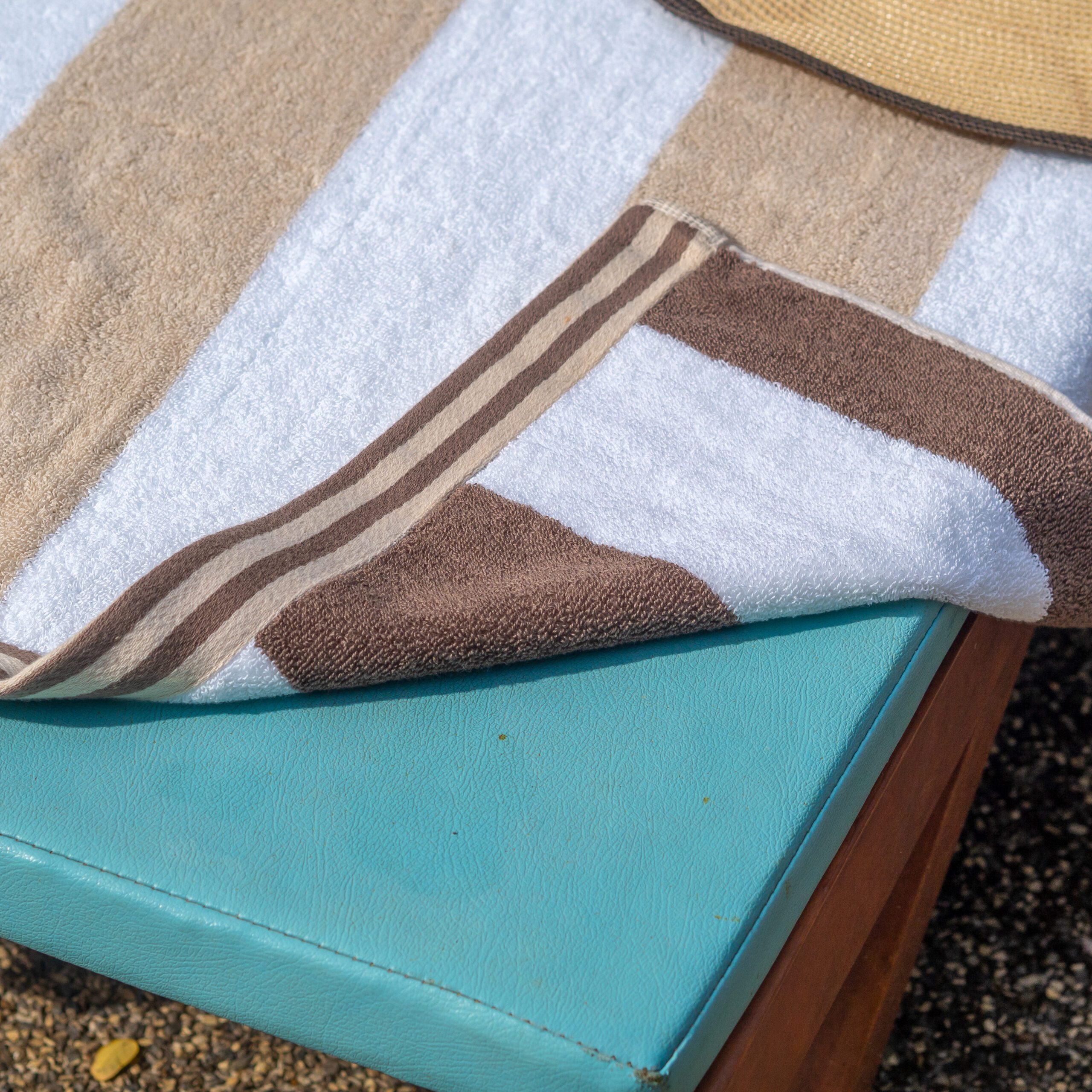 Aston & Arden Color Block Towels Turkish Towels - Arkwright Home