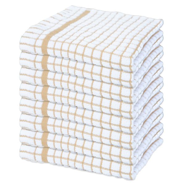 6-Pack Sloppy Chef Classic Check Kitchen Towels