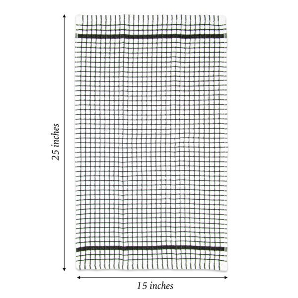 6-Pack Sloppy Chef Classic Check Kitchen Towels