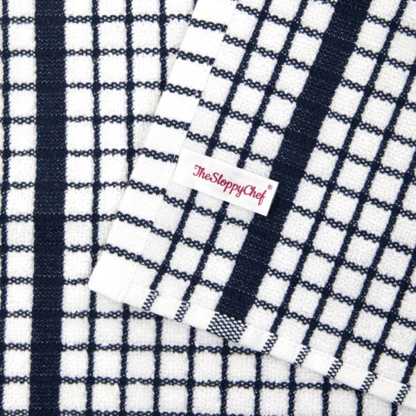 6-Pack Sloppy Chef Classic Check Kitchen Towels