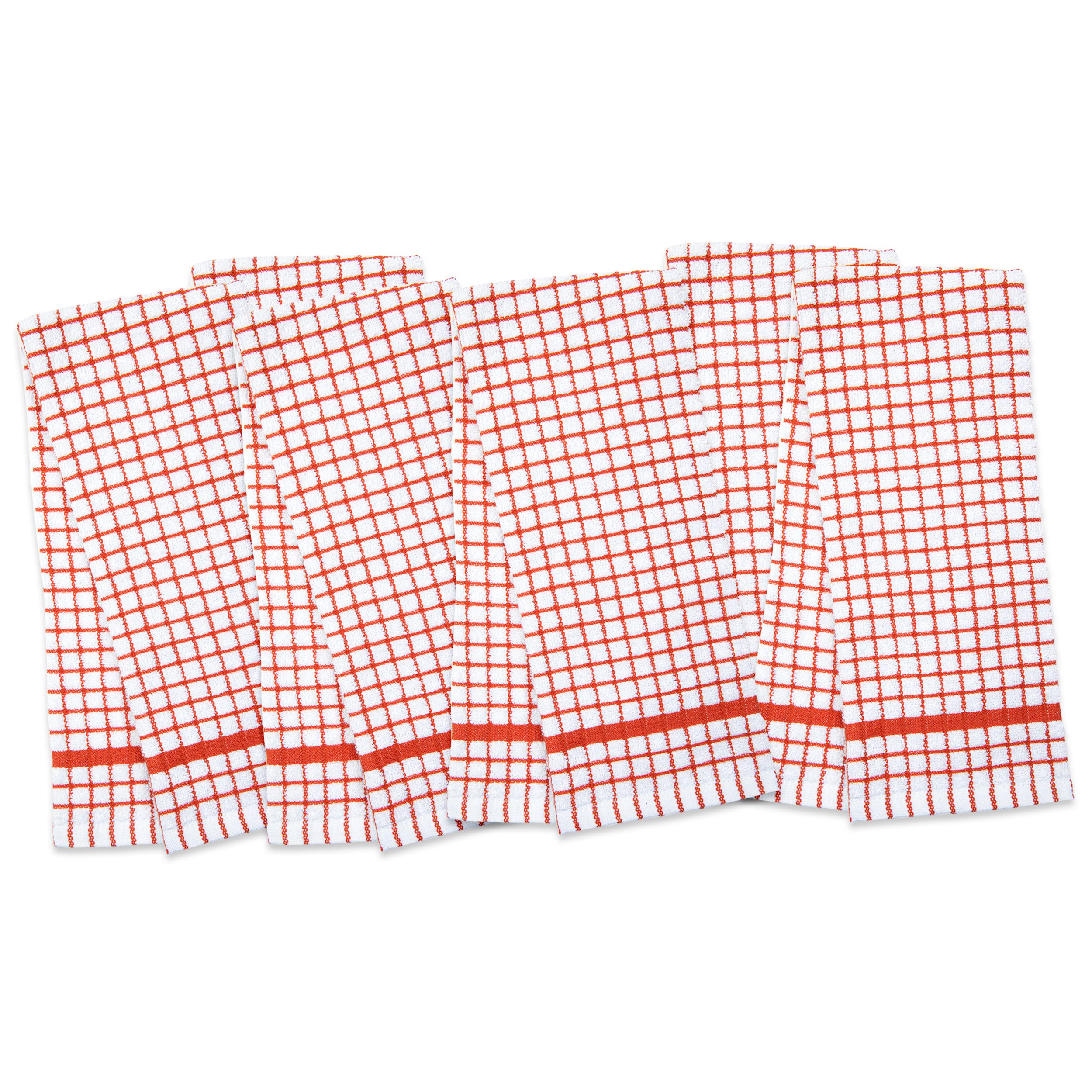 Checkered Kitchen Dish Cloth (Set of 6) Gracie Oaks