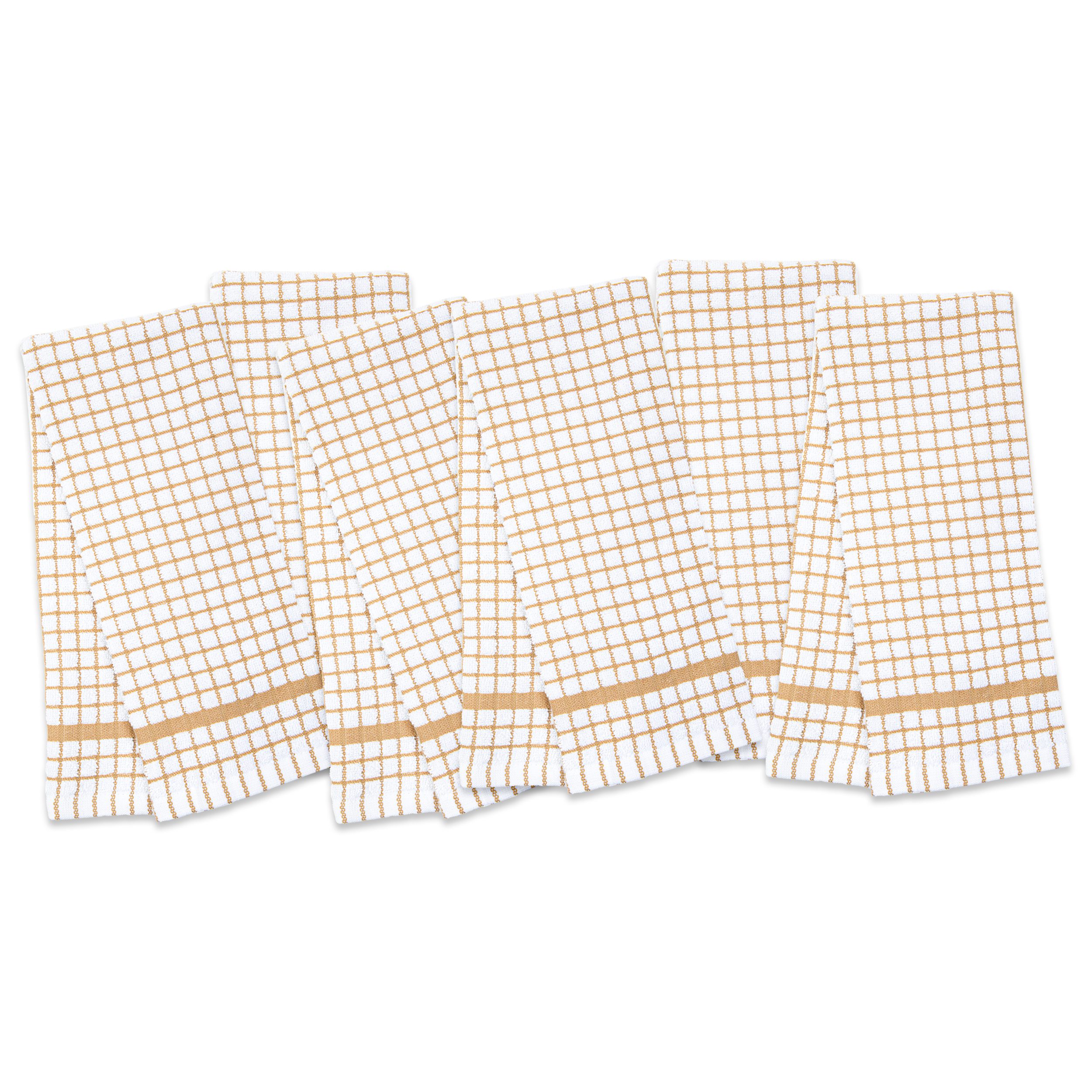 Luxury Terry Check Tea/Kitchen Towel