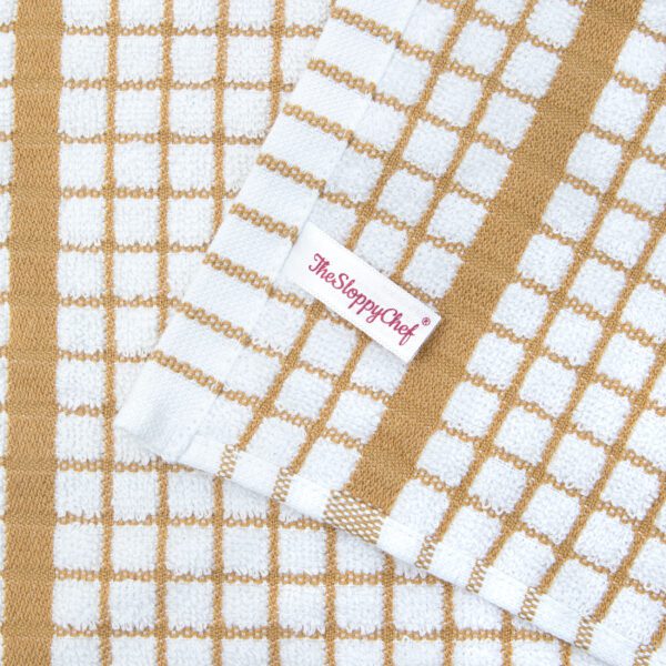 6-Pack Sloppy Chef Classic Check Kitchen Towels
