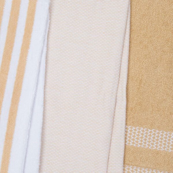 The Sloppy Chef 3-Pack Premium Weave Kitchen Towels