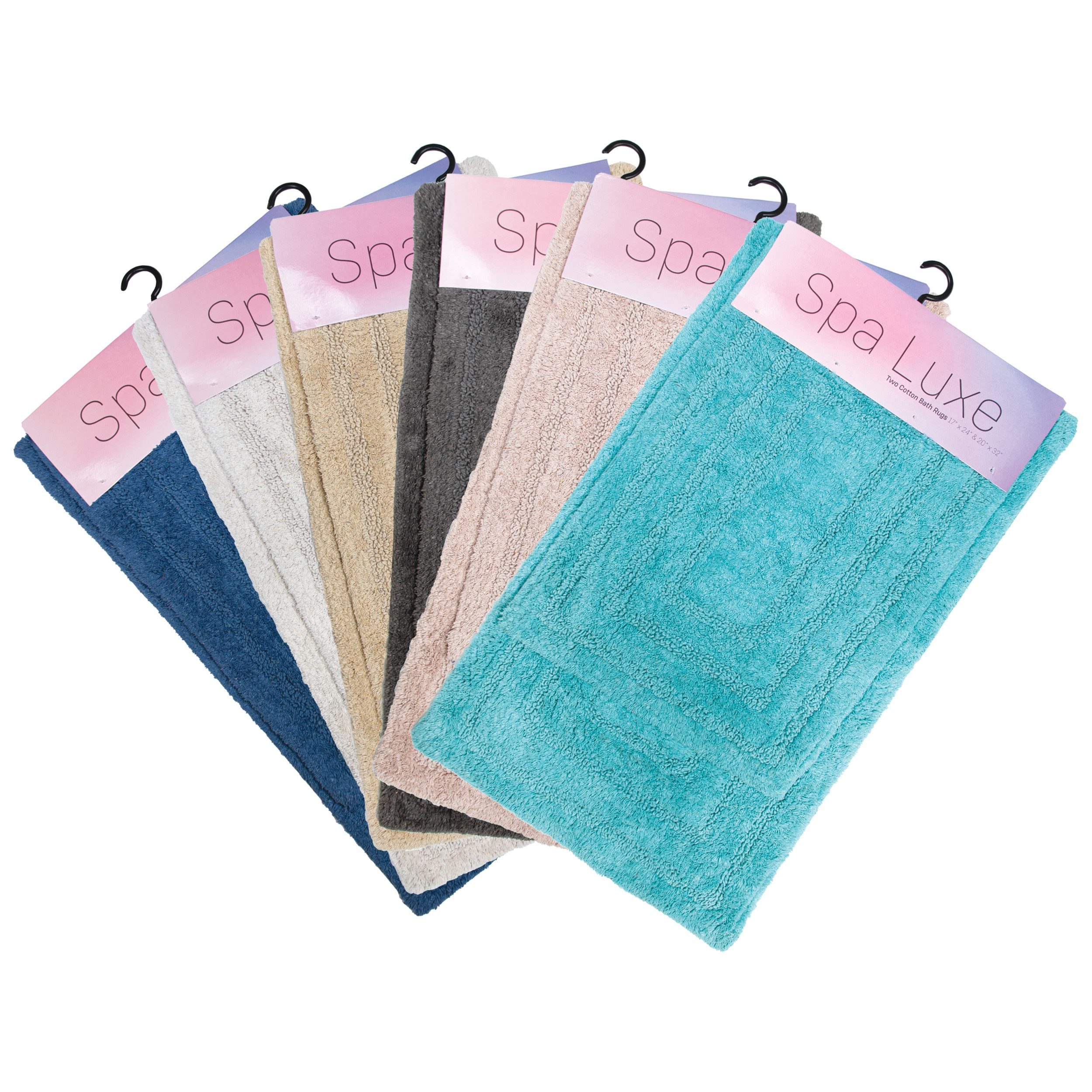 24 Pack Non-Slip Bath Mat - Wholesale Hotel Products