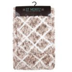 St. Mortiz Rug Collection - Beige, Spaced Dyed, 17x23/20x30