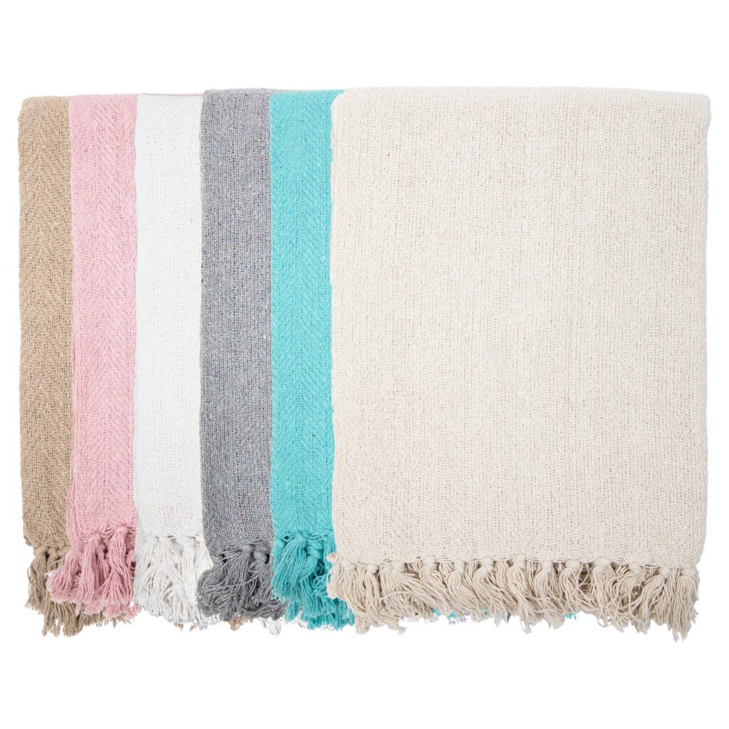 Common Ground Solid Throws Arkwright Home