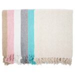 Common Ground Solid Throws - Assorted, 50X70