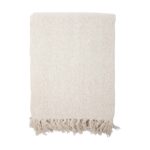 Common Ground Solid Throws - Cream, 50X70