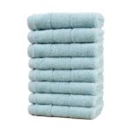 Aston & Arden Color Block Towels Turkish Towels - washcloth