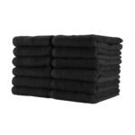 Bleach Safe Stylist Towels - 16x28, 3 lbs, Black