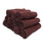 Bleach Safe Stylist Towels - 16x27, 2.5 lbs, Brown