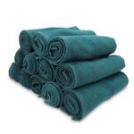 Bleach Safe Stylist Towels - 16x27, 2.5 lbs, Hunter Green