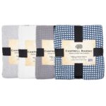 Campbell Ramsey Cotton Rich Blankets - 66X90, Assorted