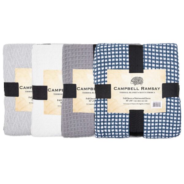 Campbell Ramsey Cotton Rich Blankets