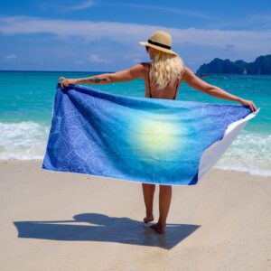 Mandala Sand-Free Microfiber Beach Towels
