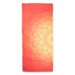 Mandala Sand-Free Microfiber Beach Towels - Orange