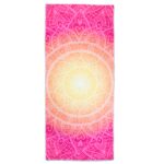 Mandala Sand-Free Microfiber Beach Towels - Pink
