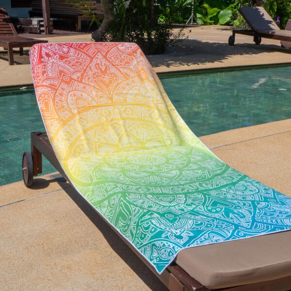 Mandala Sand-Free Microfiber Beach Towels