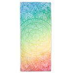 Mandala Sand-Free Microfiber Beach Towels - Rainbow